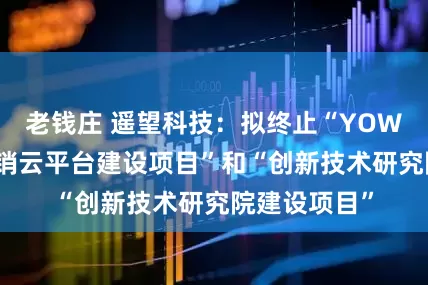 老钱庄 遥望科技：拟终止“YOWANT数字营销云平台建设项目”和“创新技术研究院建设项目”